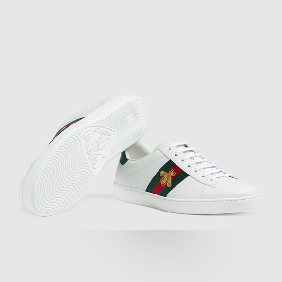 GUCCI MEN'S ACE SNEAKER WITH EMBROIDERY - Picture 5 of 12